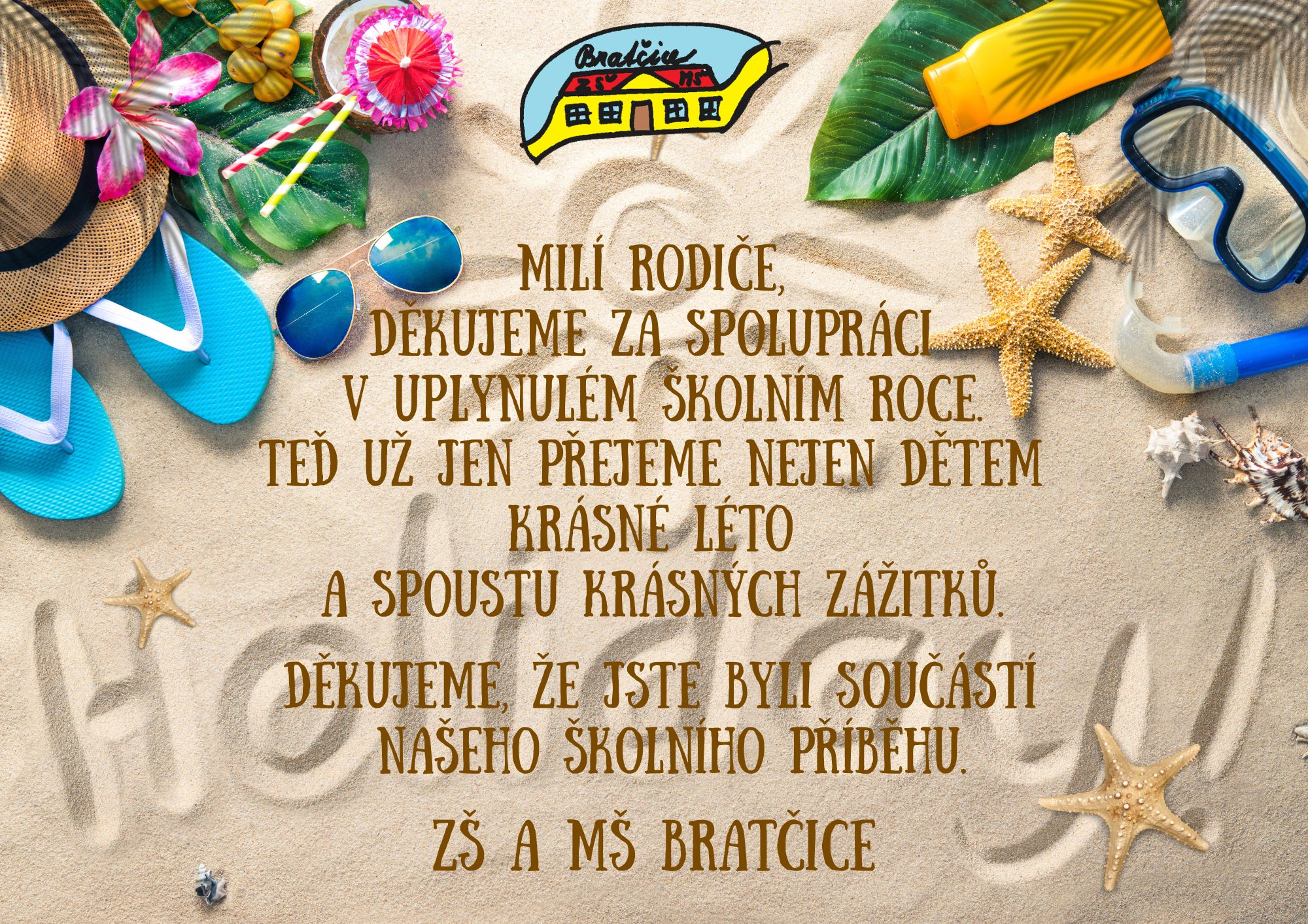 PODĚKOVÁNÍ RODIČŮM